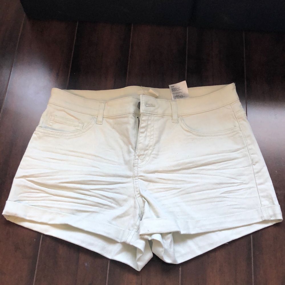 High waisted shorts